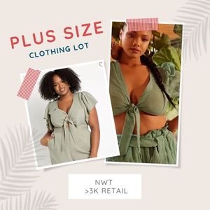 Plus Size Clothing Lot, NWT, 3K Retail